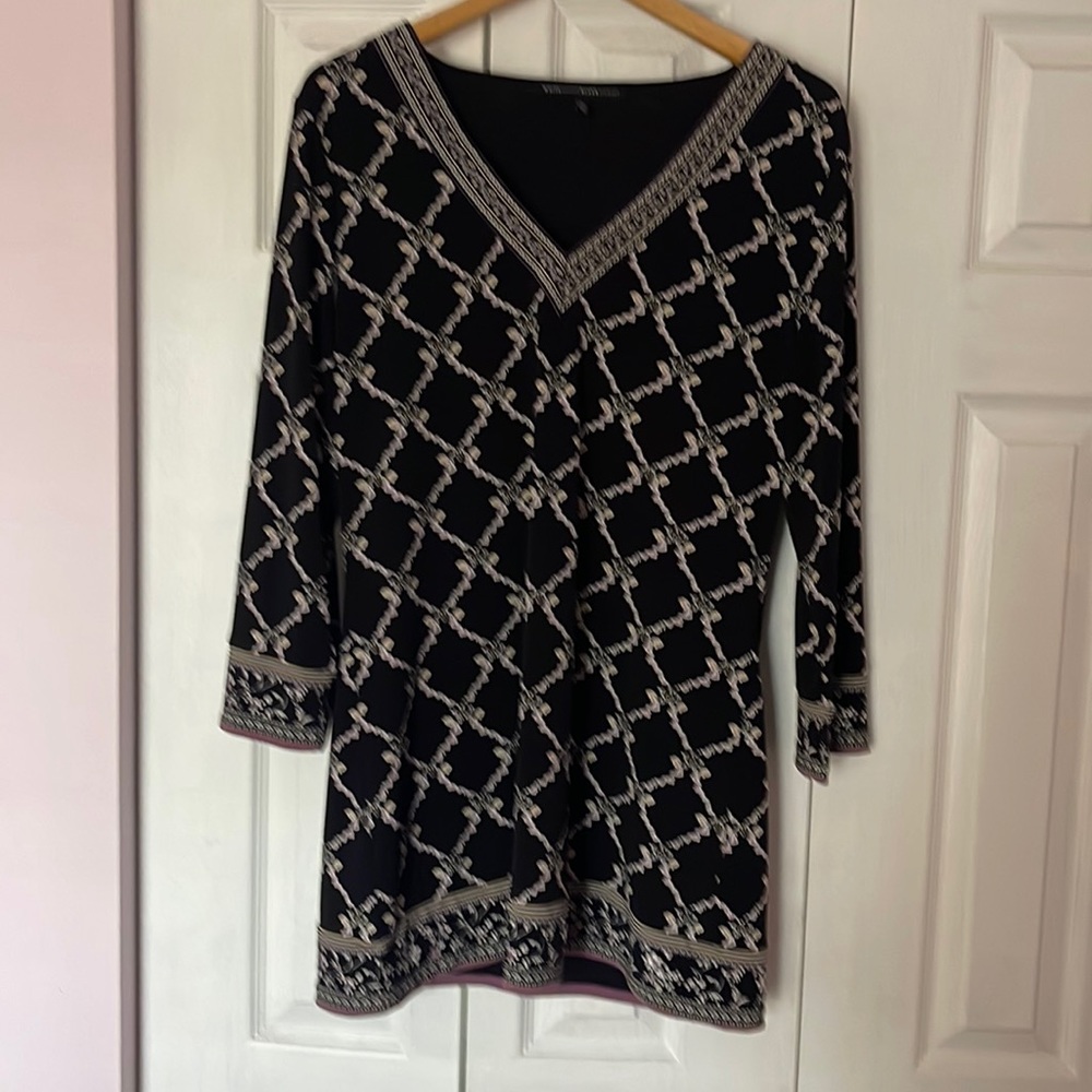 White House Black Market long sleeve Tunic Size L